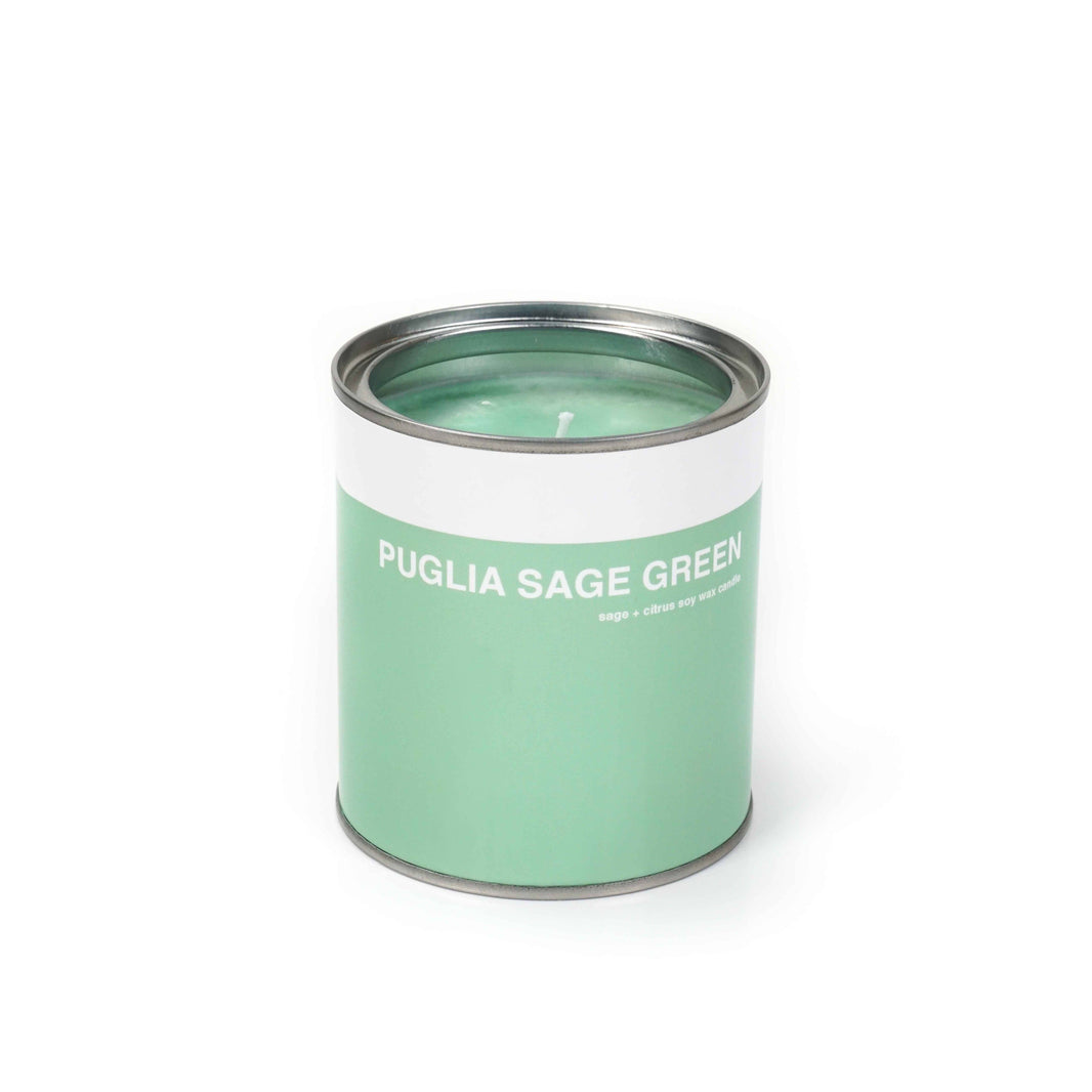 PUGLIA SAGE GREEN CAN CANDLE (SAGE+CITRUS)