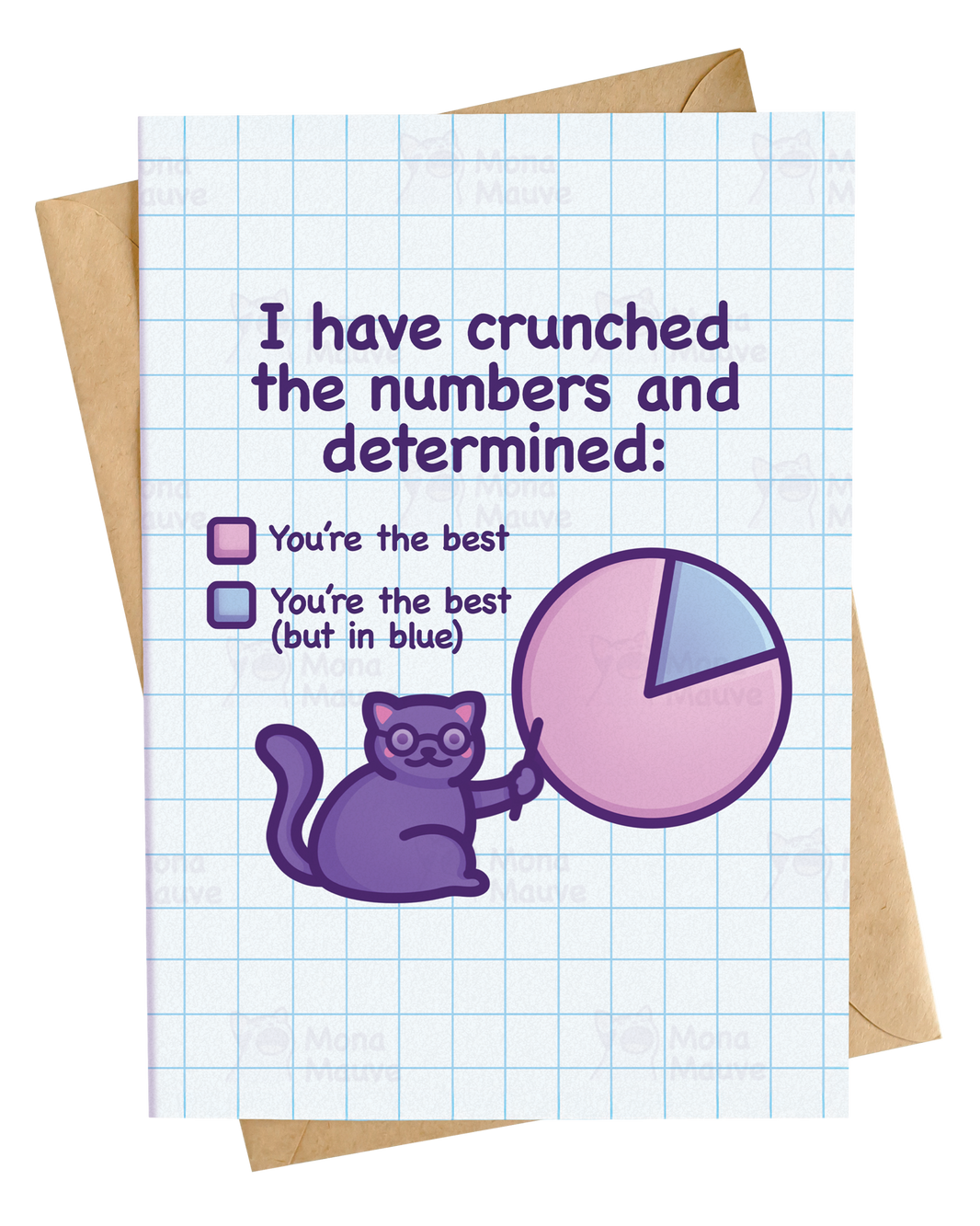 I Have Crunched the Numbers | Cute & Nerdy Card