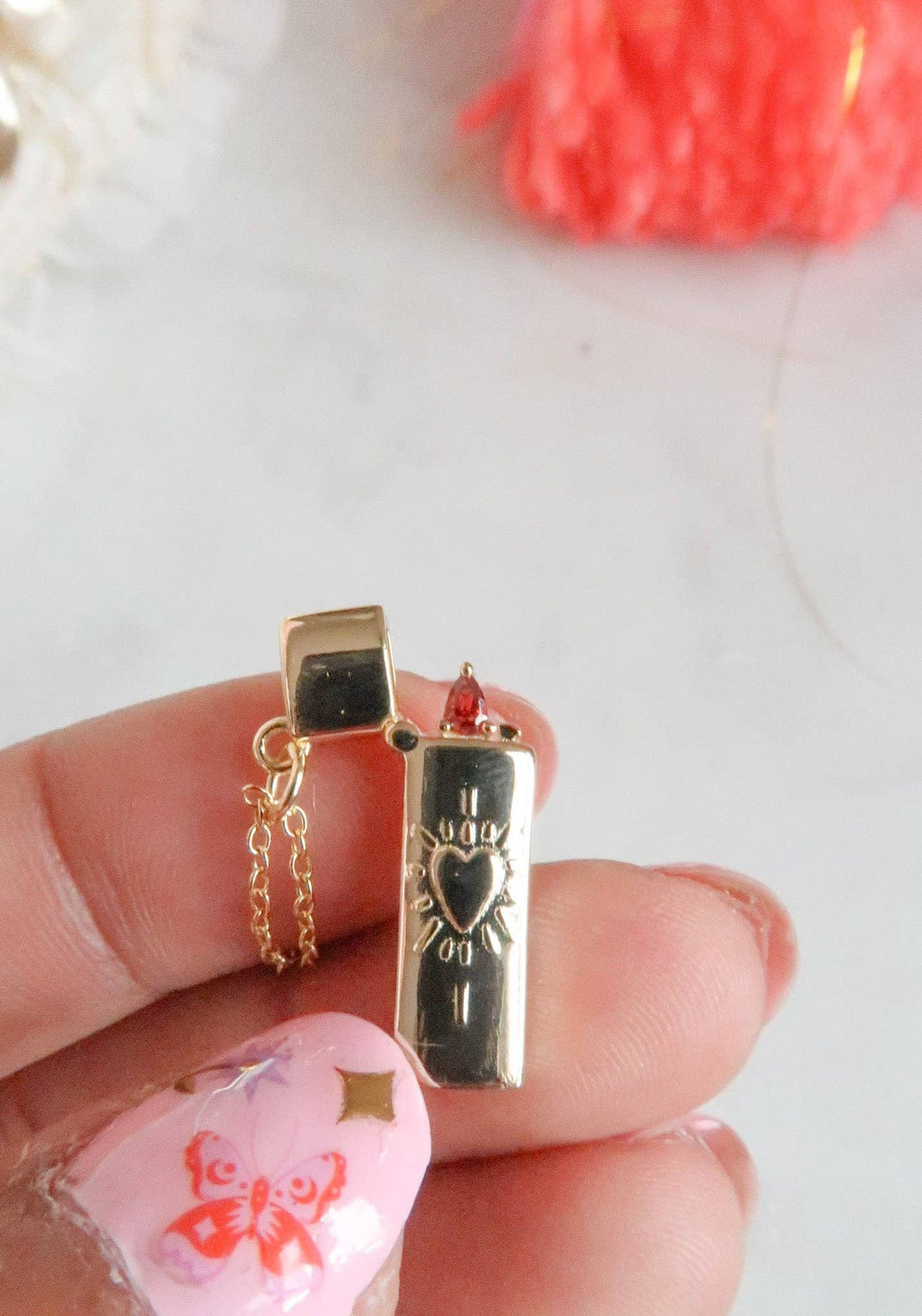 Fireheart Lighter Necklace