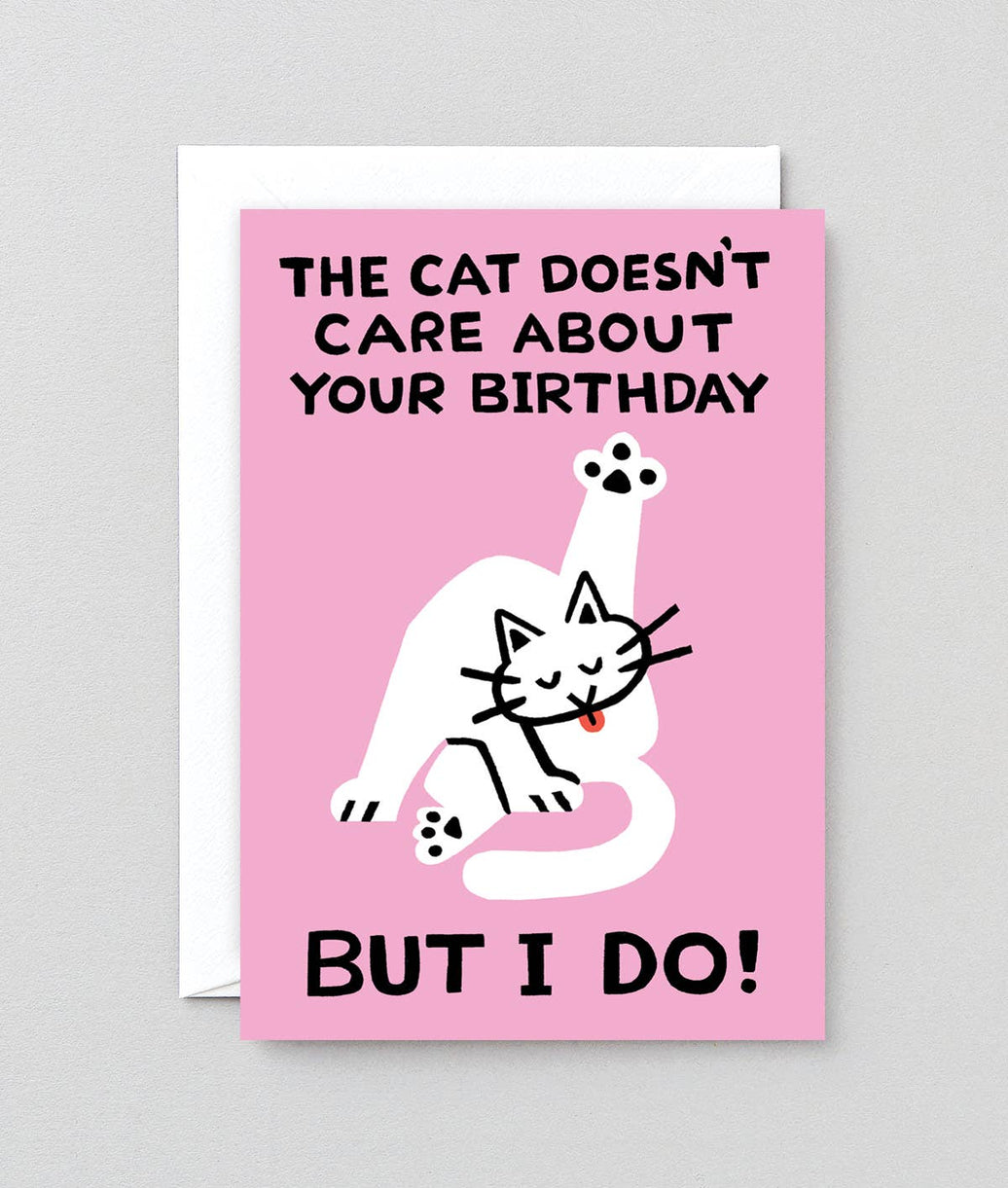 Birthday Card Cat