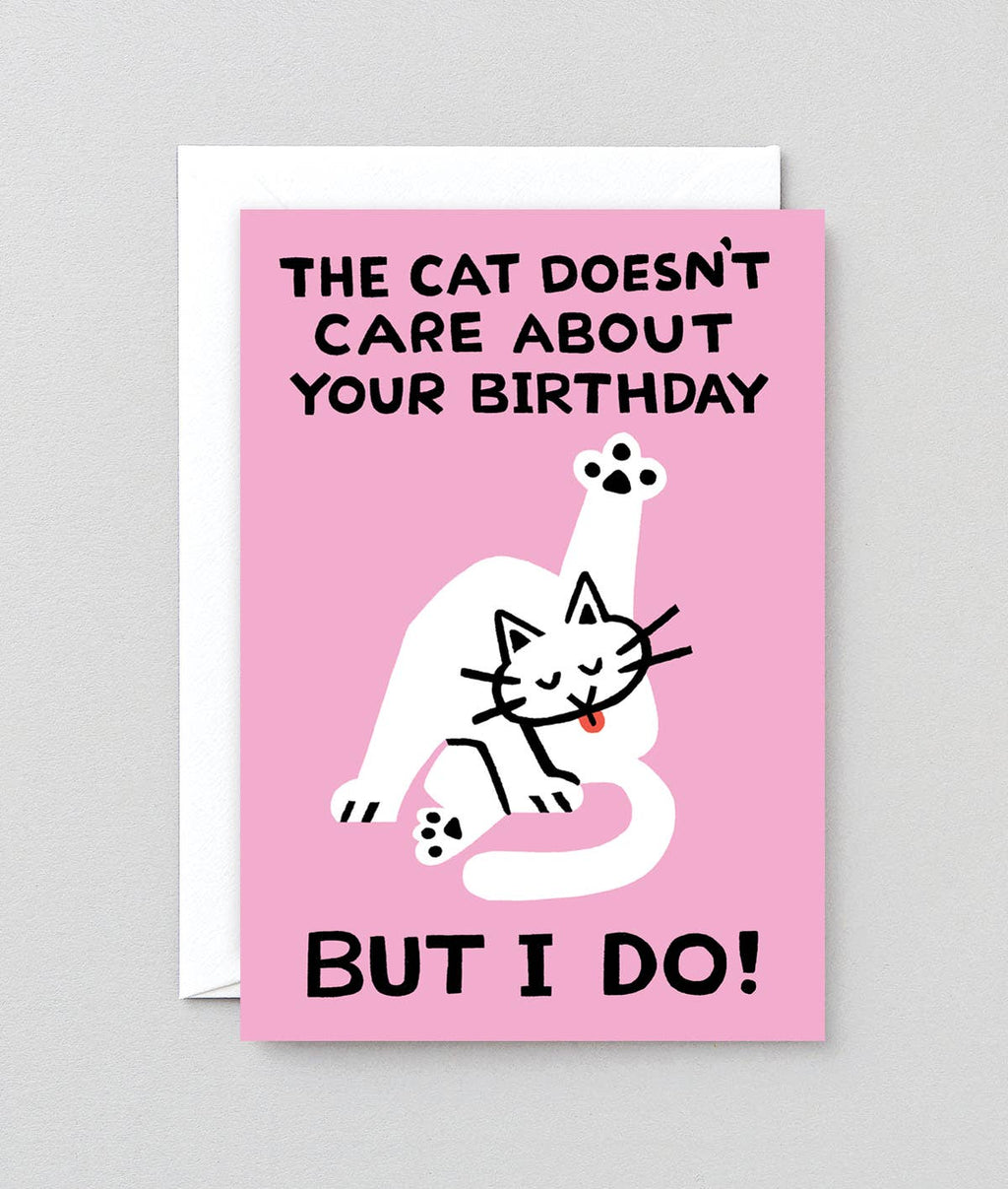 Birthday Card Cat
