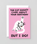 Birthday Card Cat