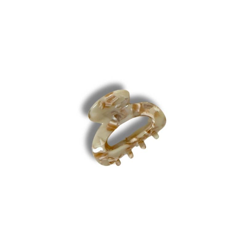 Hair Clip - Colourclaw S "Marble Beige"