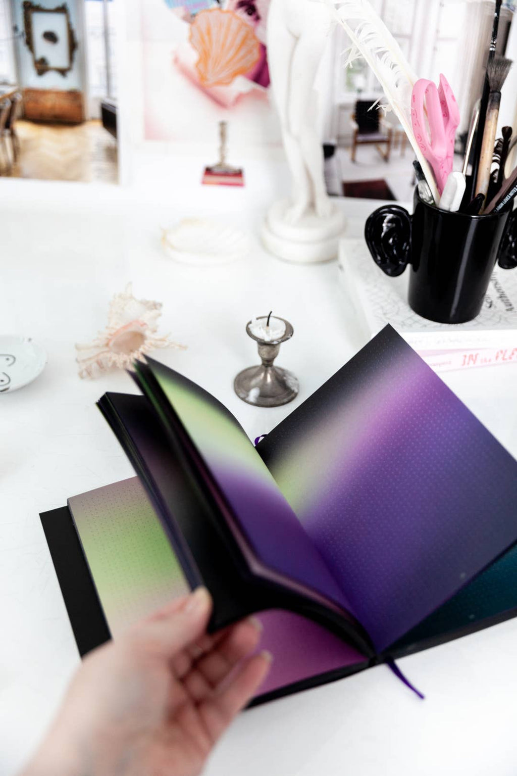 Aura notebook A5 | NORTHERN LIGHTS