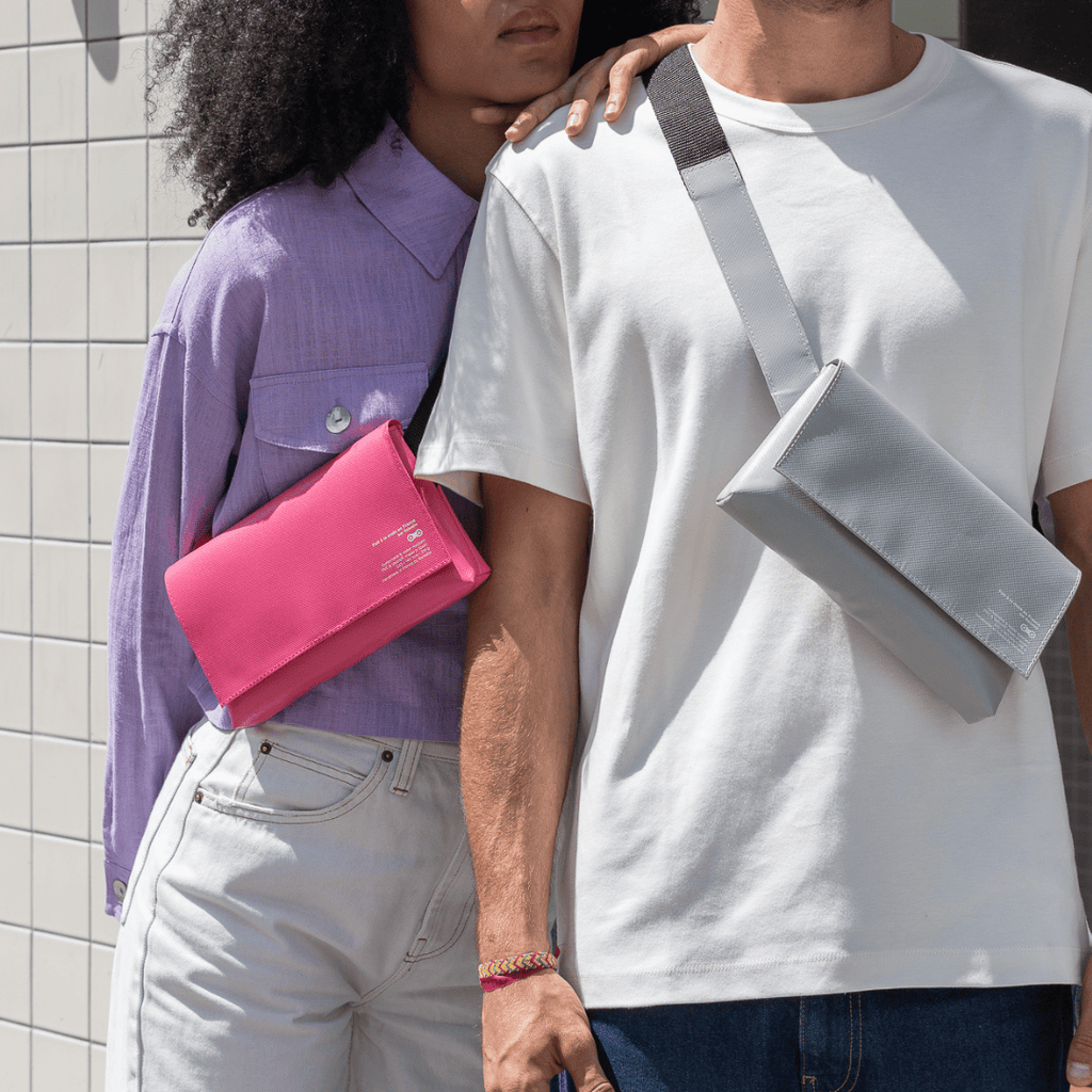 Rainette Bag – Waterproof Crossbody Bag: Orange