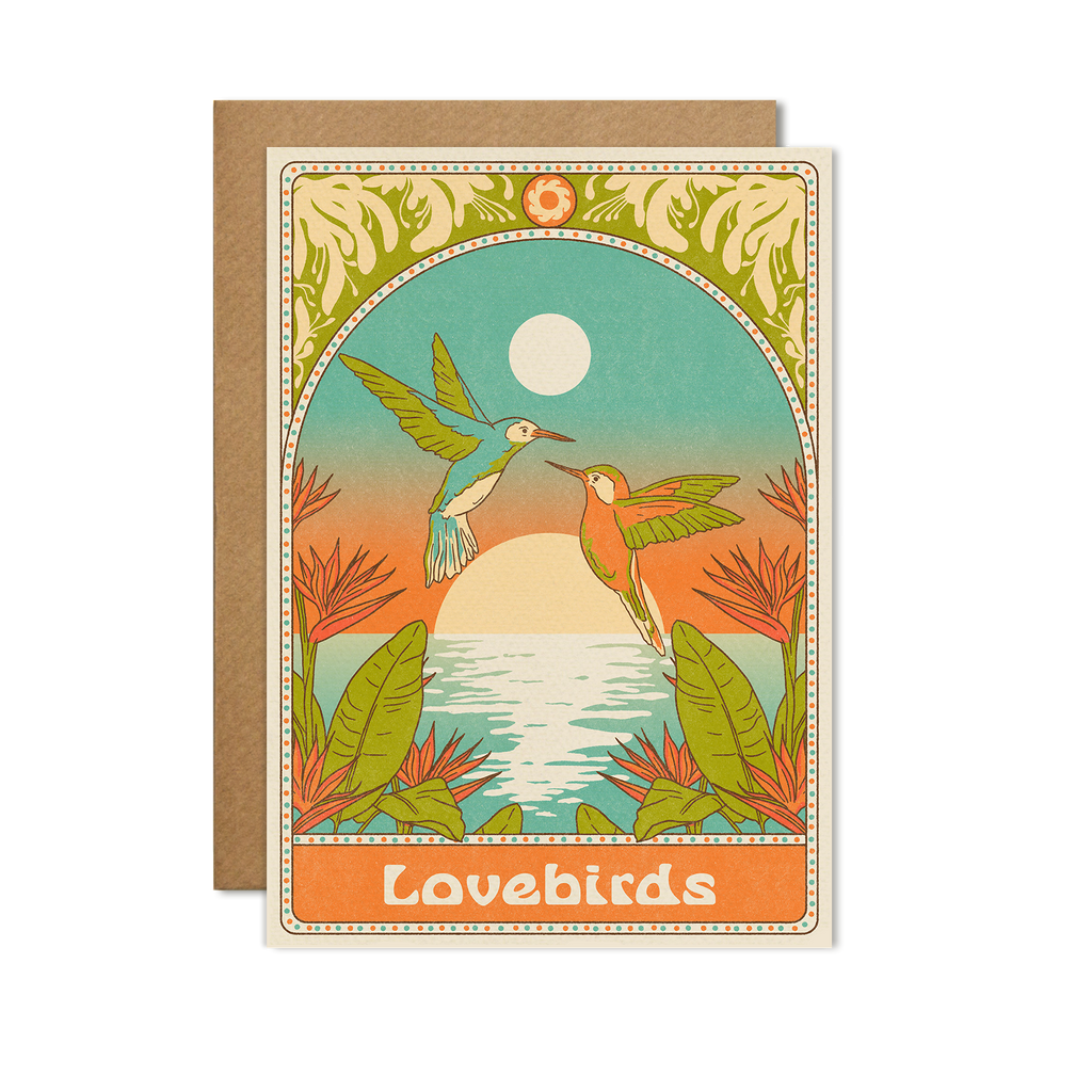 Lovebirds Card