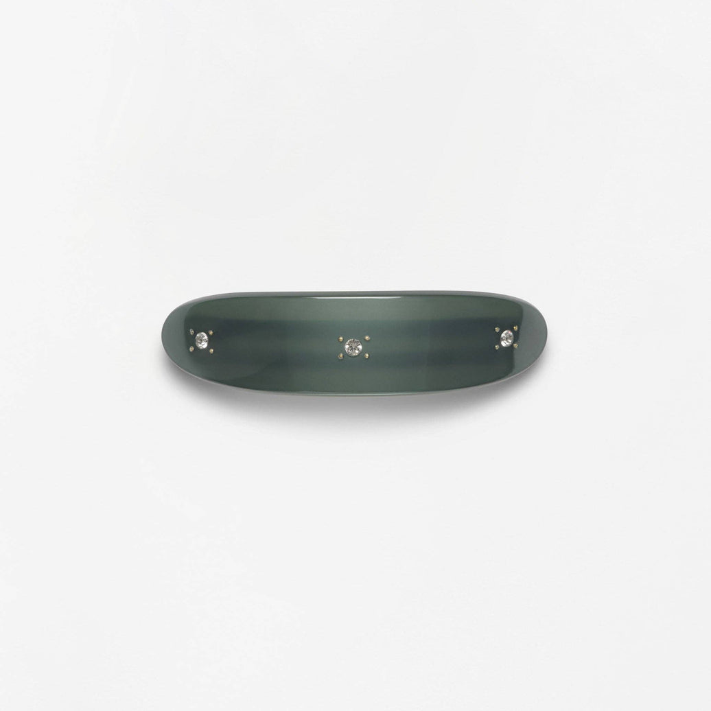 Thelma Parisienne hair clip: Emerald