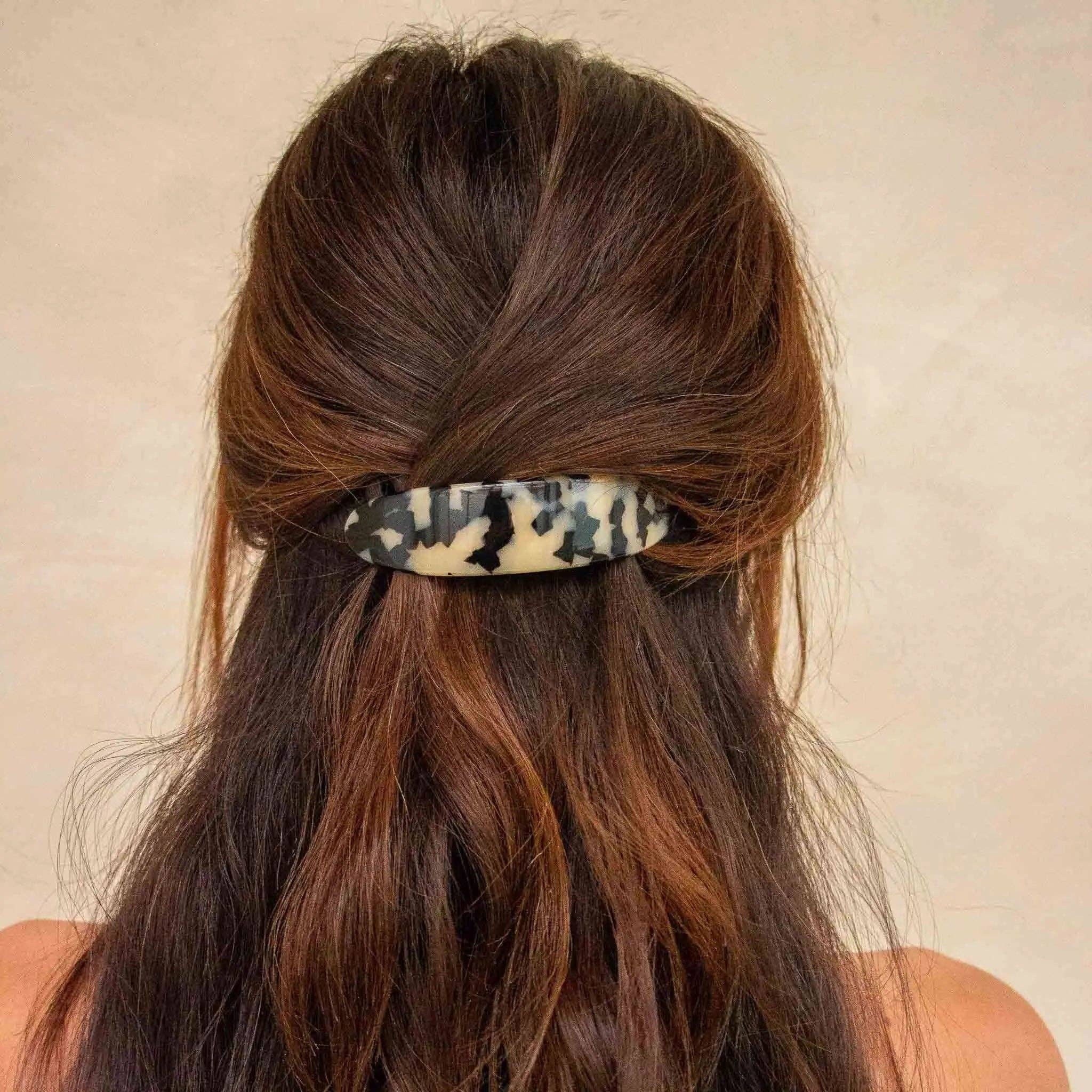 Thelma hair clip: Chestnut