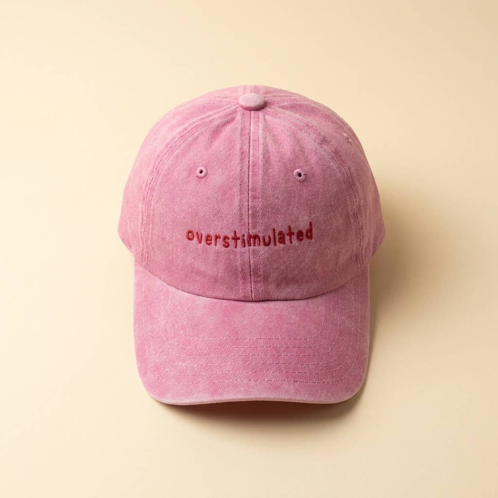 Cap: Overstimulated Pink