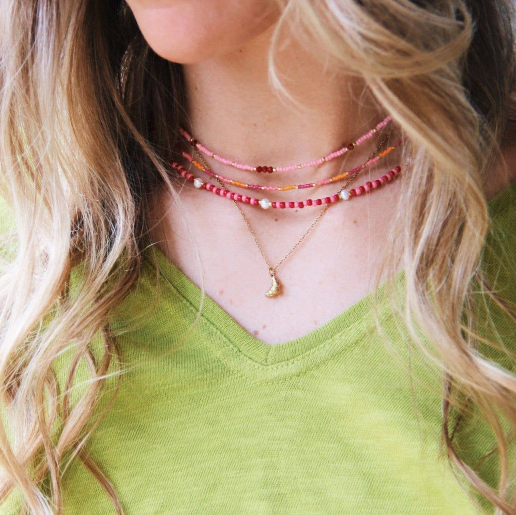 Croissant Necklace