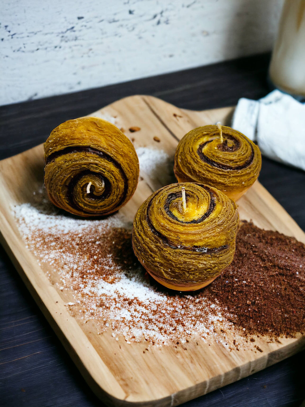 Cinnamon Bun Candle - The Fakery Collection