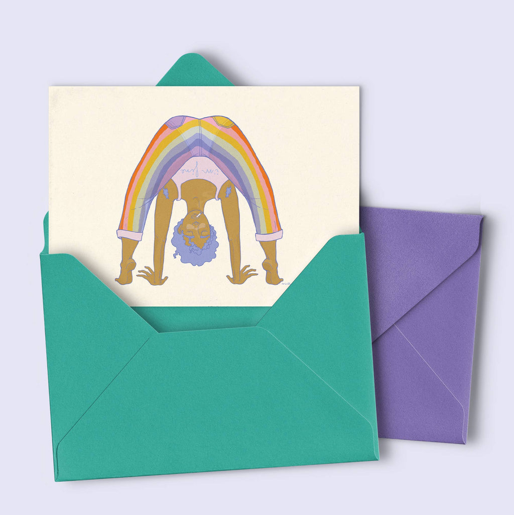 Postcard "Rainbow"