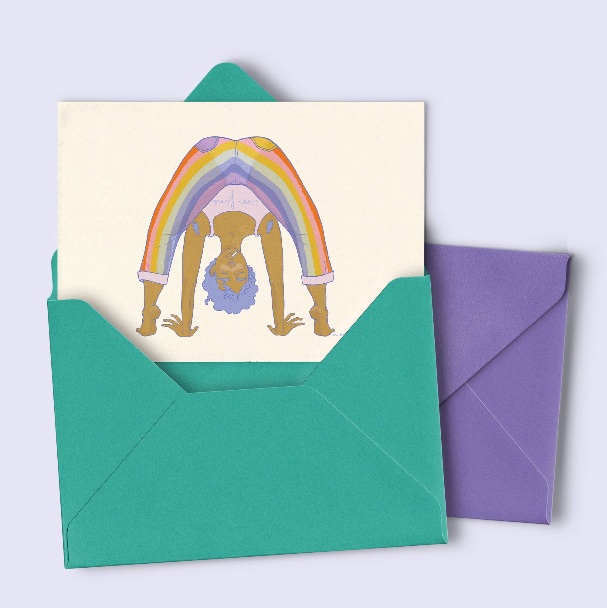 Postcard "Rainbow"