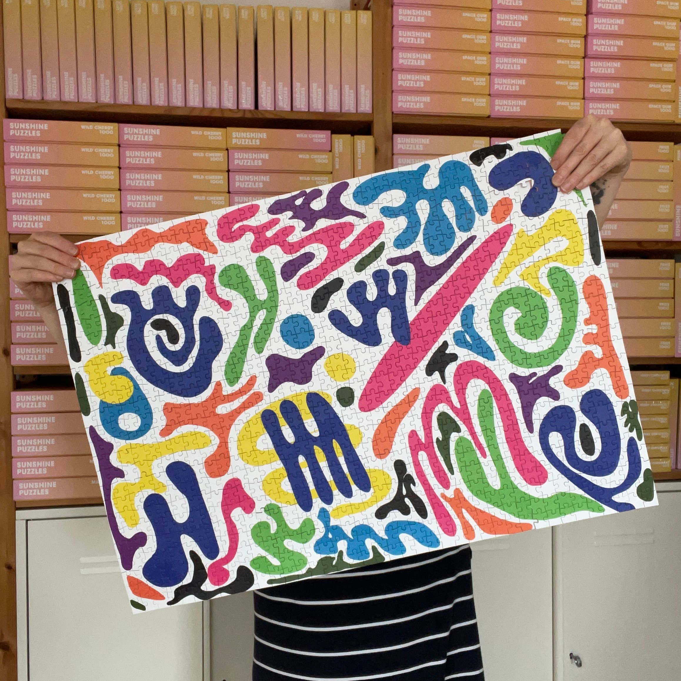 COLORFUL SPLASH, 1000 piece puzzle