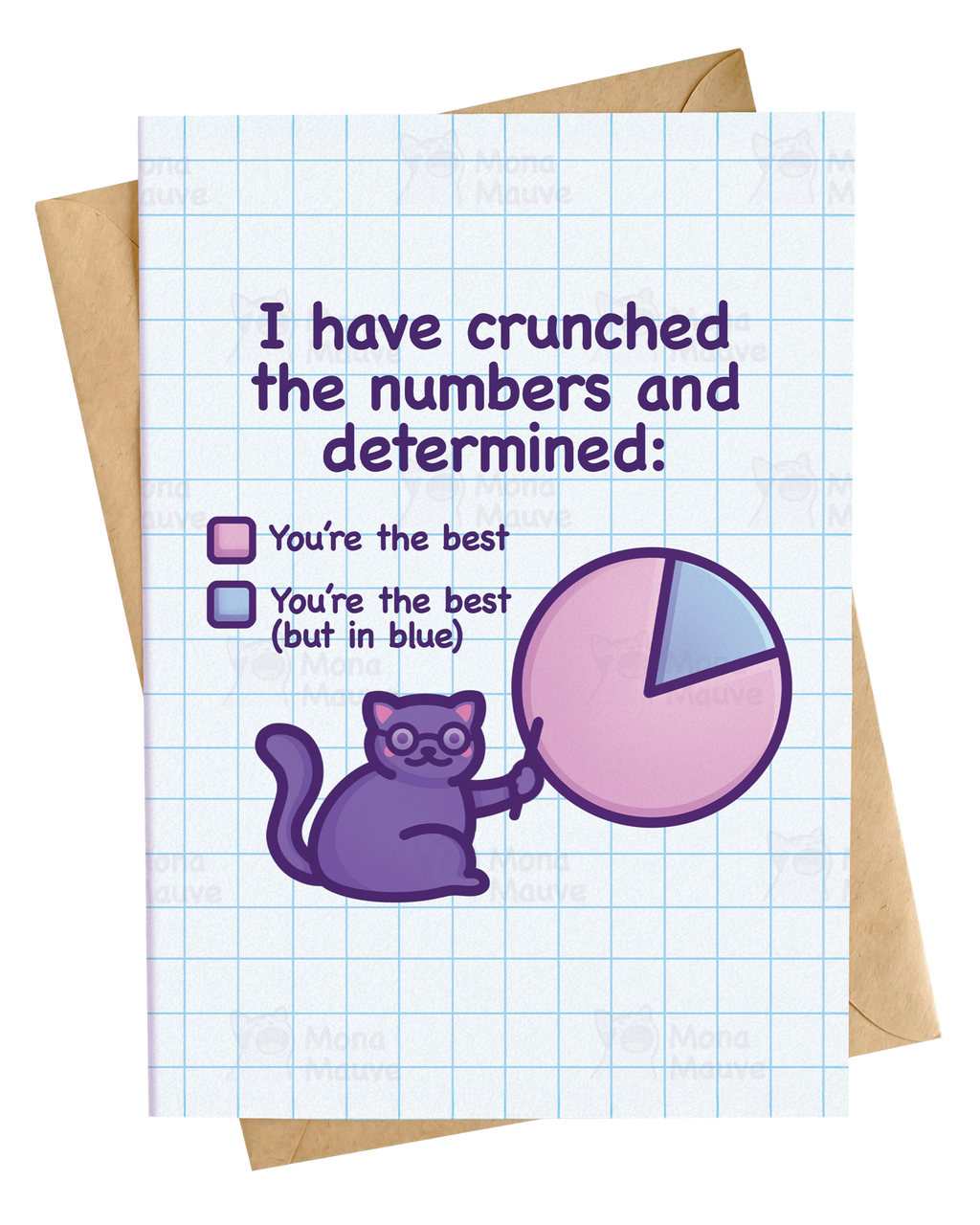 I Have Crunched the Numbers | Cute & Nerdy Card