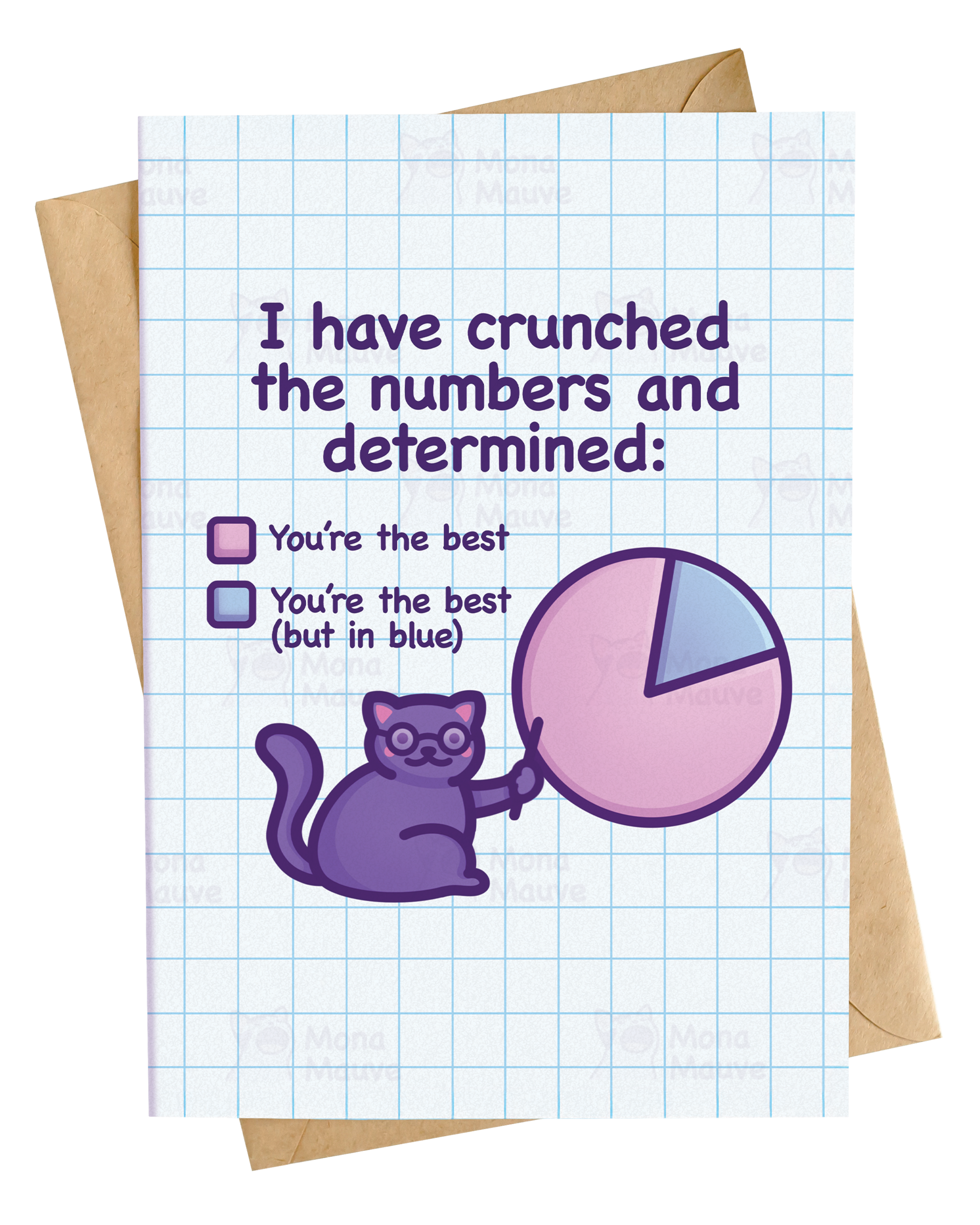 I Have Crunched the Numbers | Cute & Nerdy Card