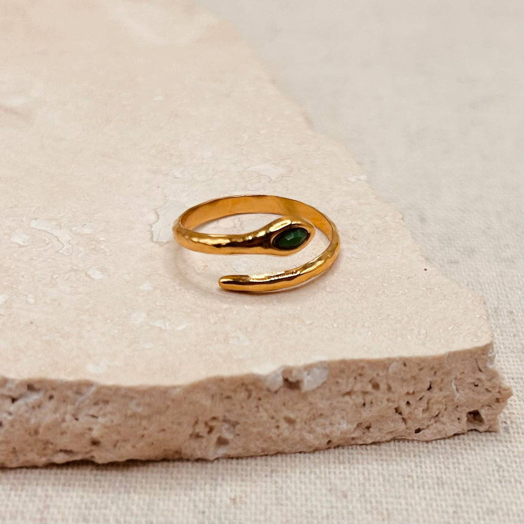 Everyday Snake Ring (adjustable)