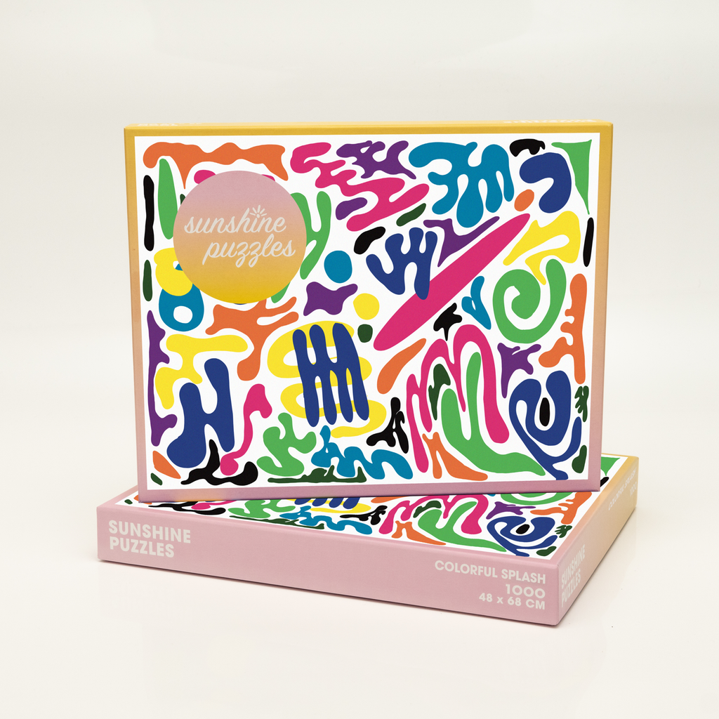 COLORFUL SPLASH, 1000 piece puzzle