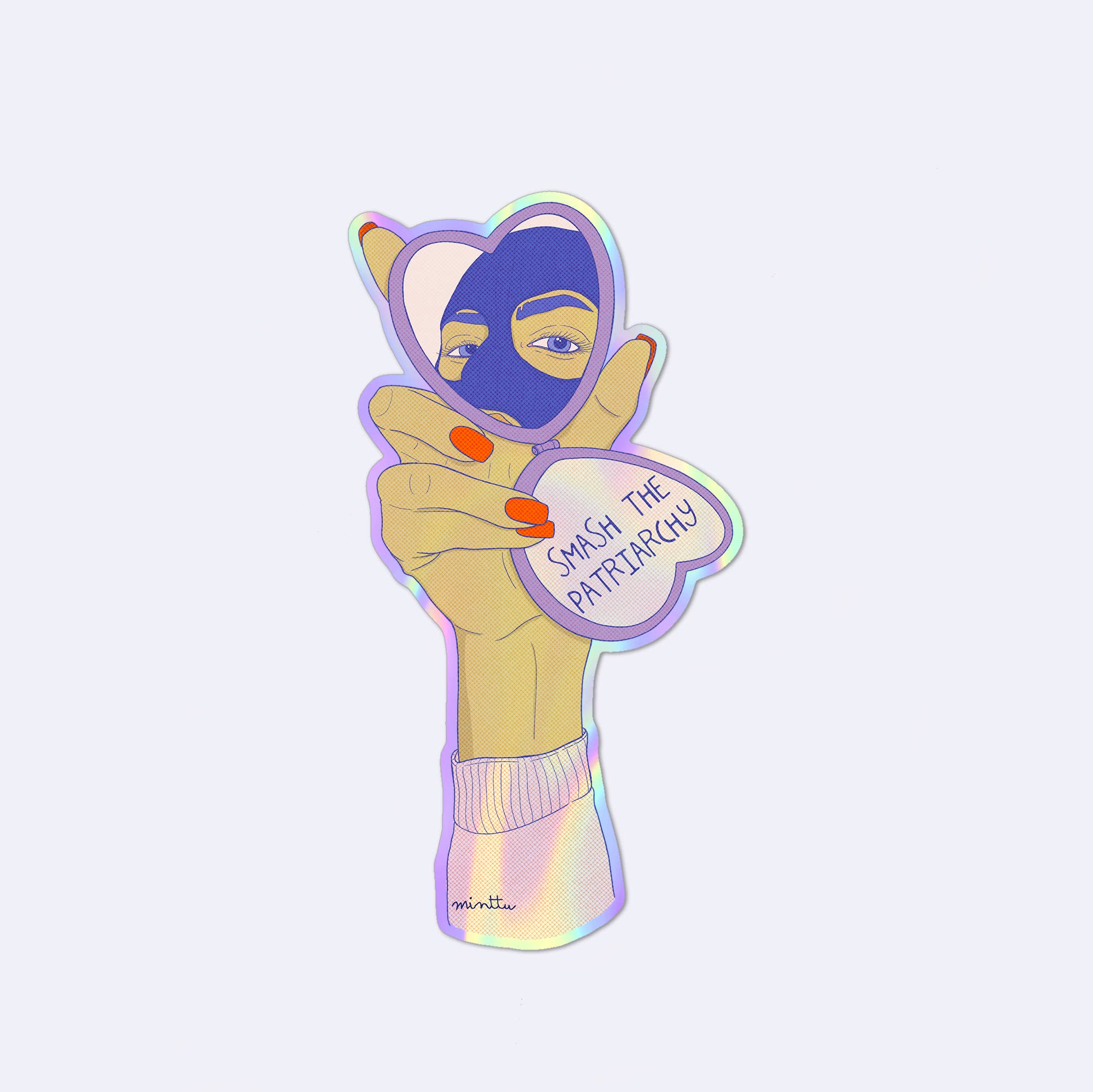 Sticker "Smash the patriarchy"