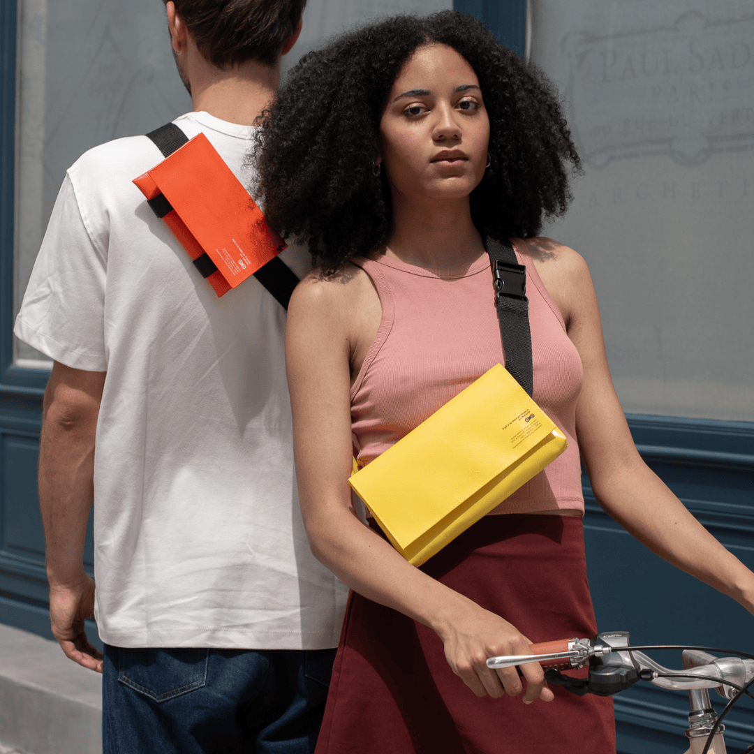 Rainette Bag – Waterproof Crossbody Bag: Klein Blue