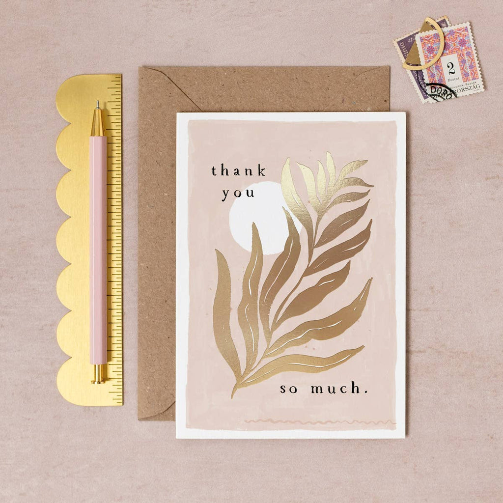 Card Thank You So Much