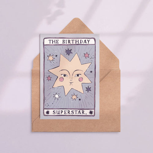 Card Tarot Superstar Birthday