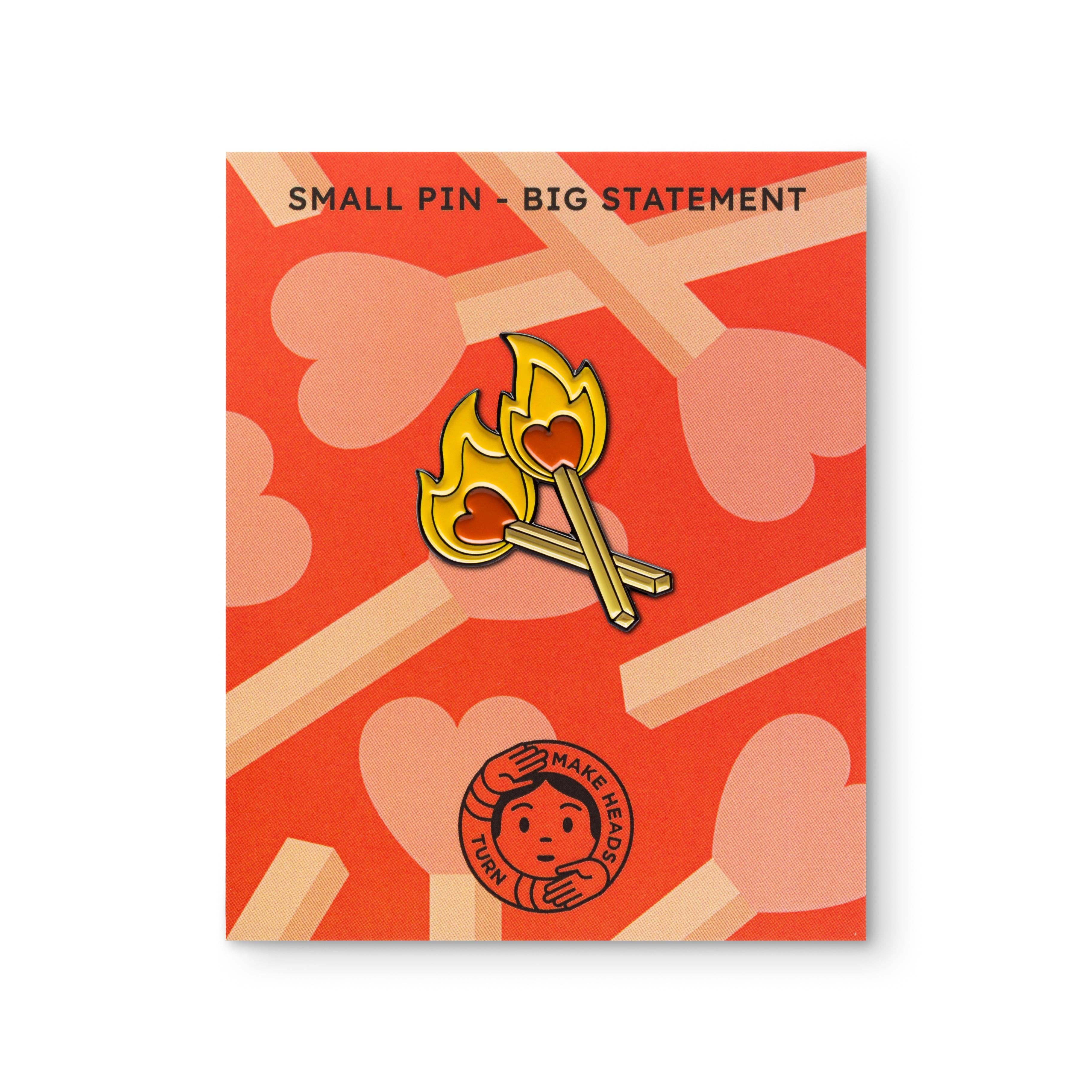 Enamel Pin "It's A Match!"