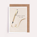 Card Just A Note