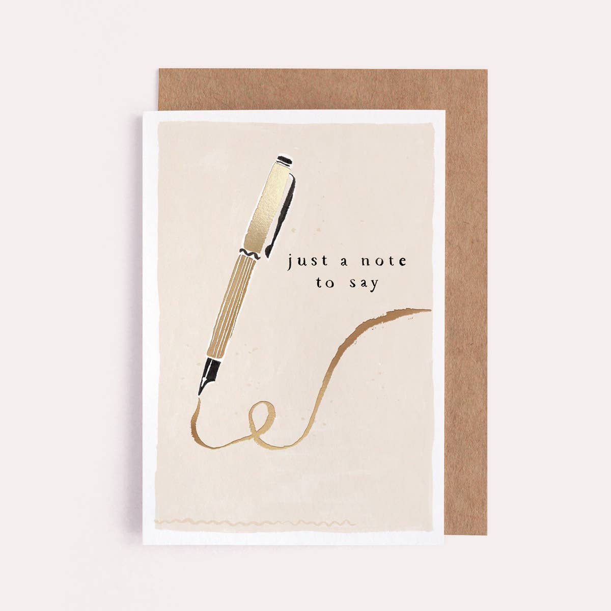 Card Just A Note