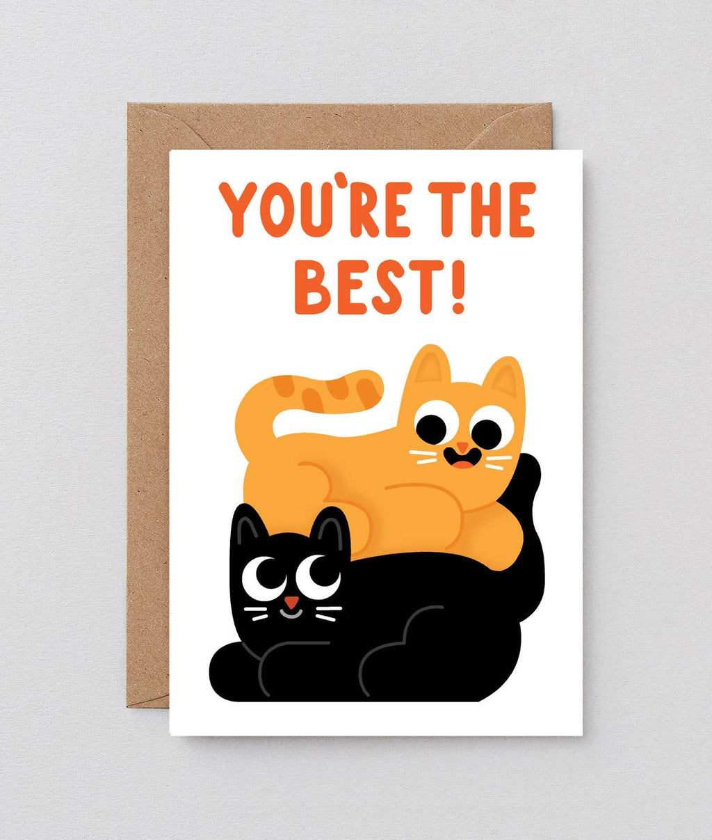 Card Cats You're The Best