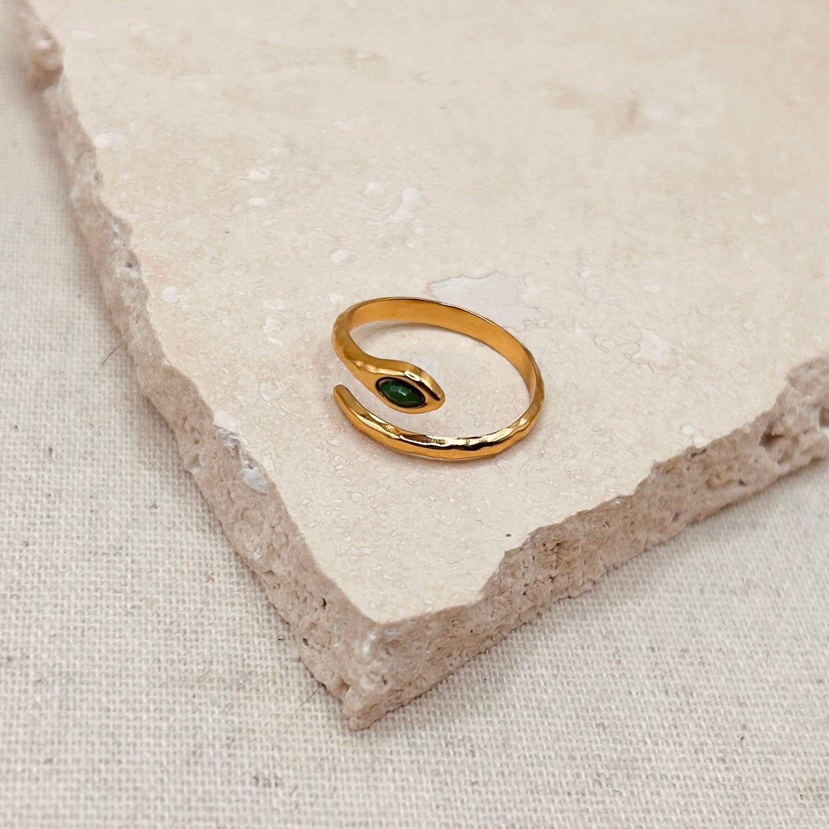 Everyday Snake Ring (adjustable)