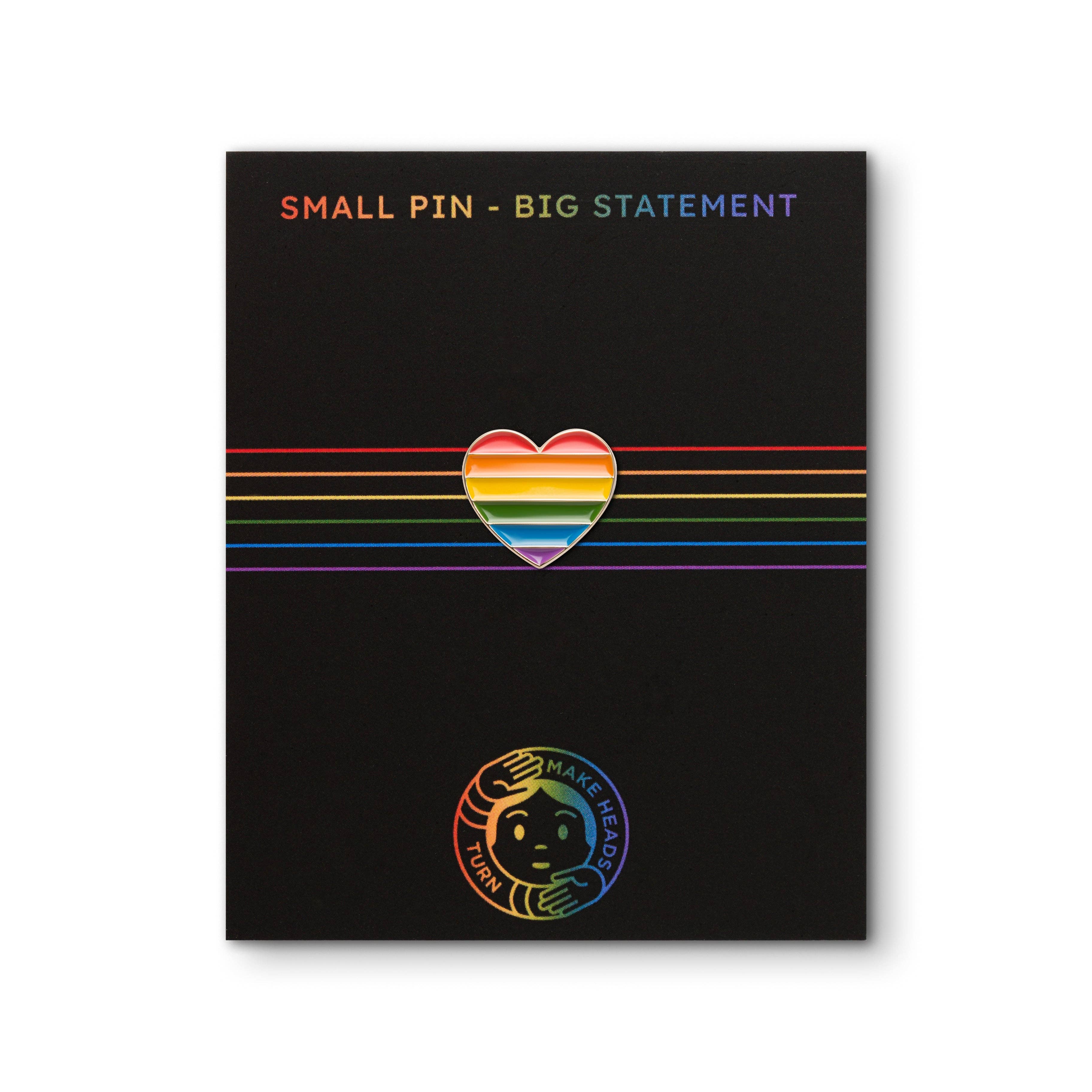 Enamel Pin "Pride Heart"