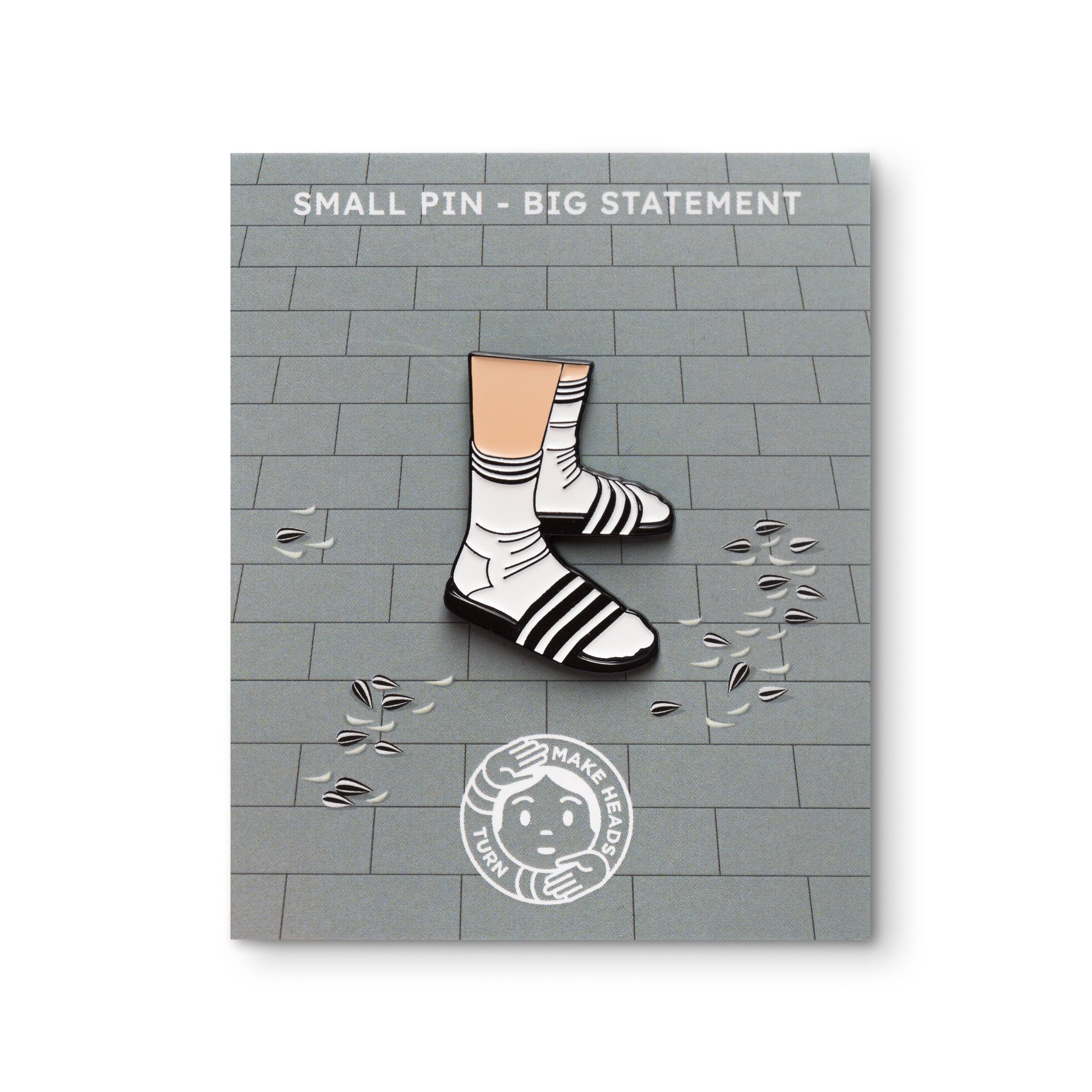 Enamel Pin "Socks & Slippers"