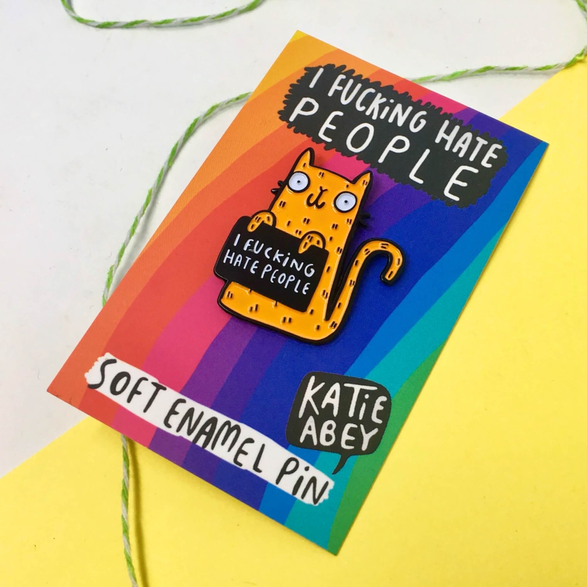Pin: I F*cking Hate People