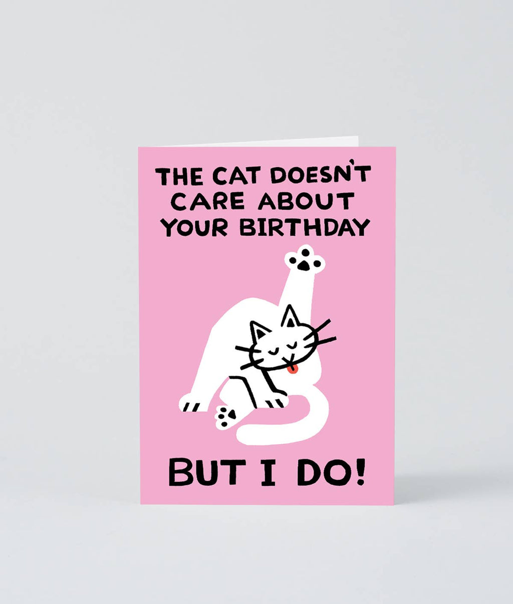 Birthday Card Cat