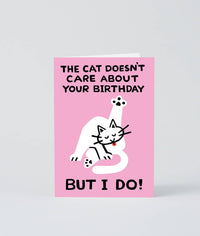 Birthday Card Cat