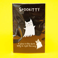 Pin: Glow In The Dark Spookitty