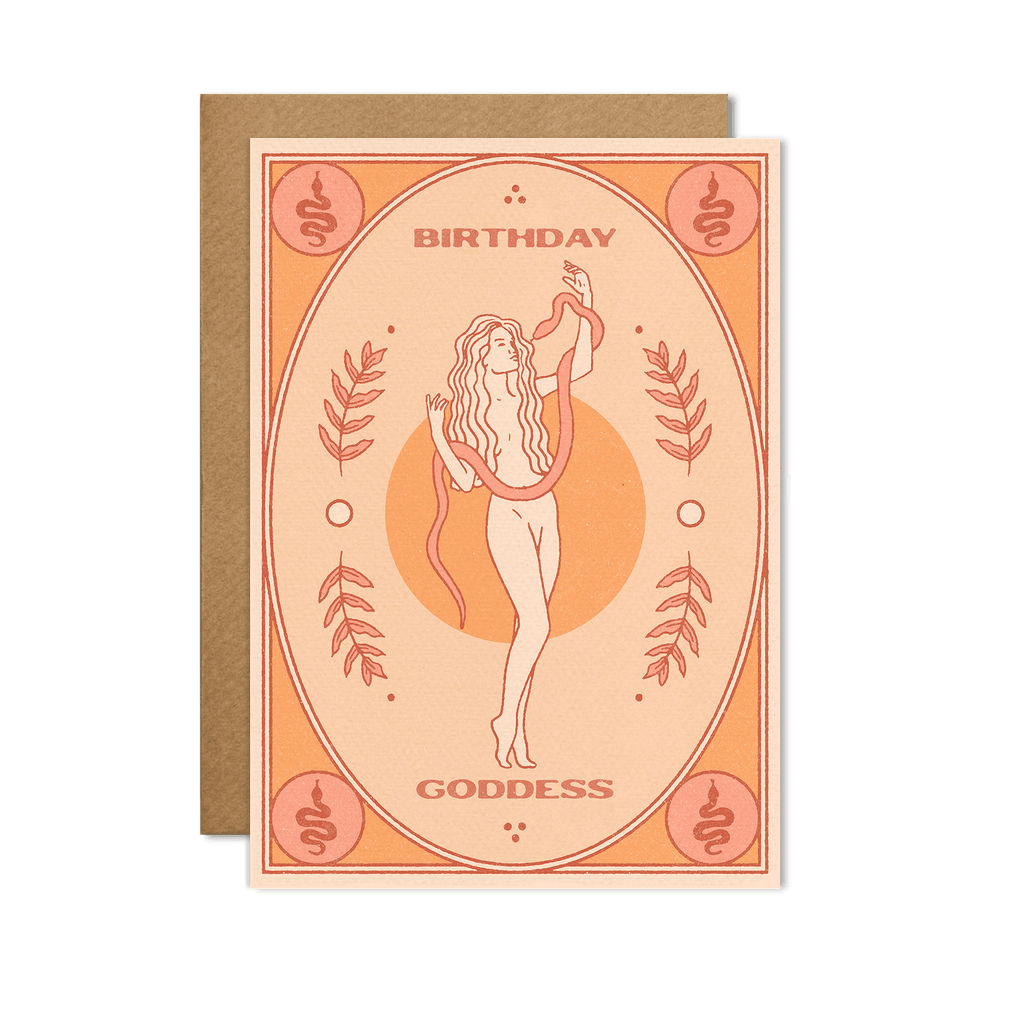 Birthday Goddess Card