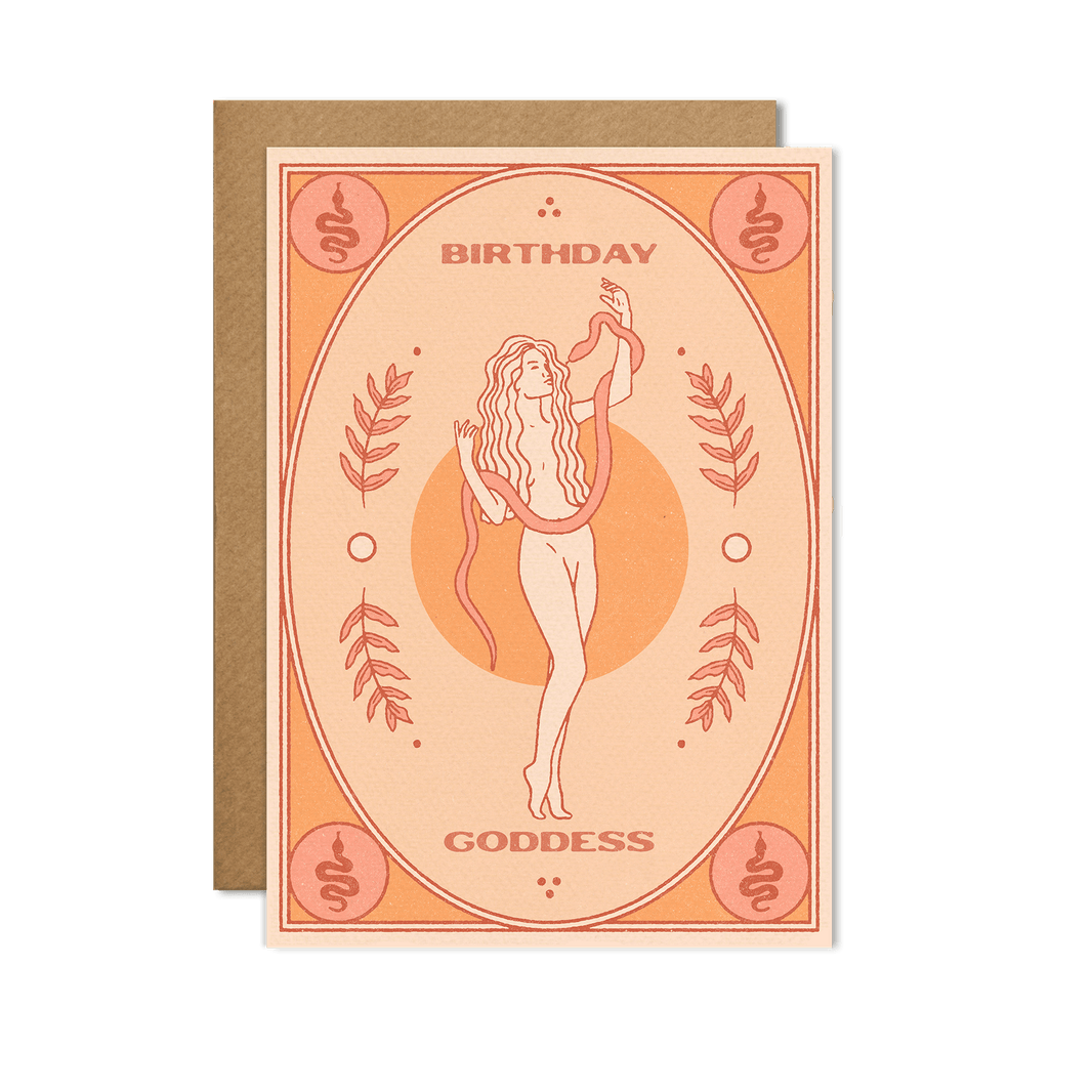 Birthday Goddess Card
