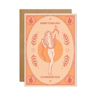 Birthday Goddess Card