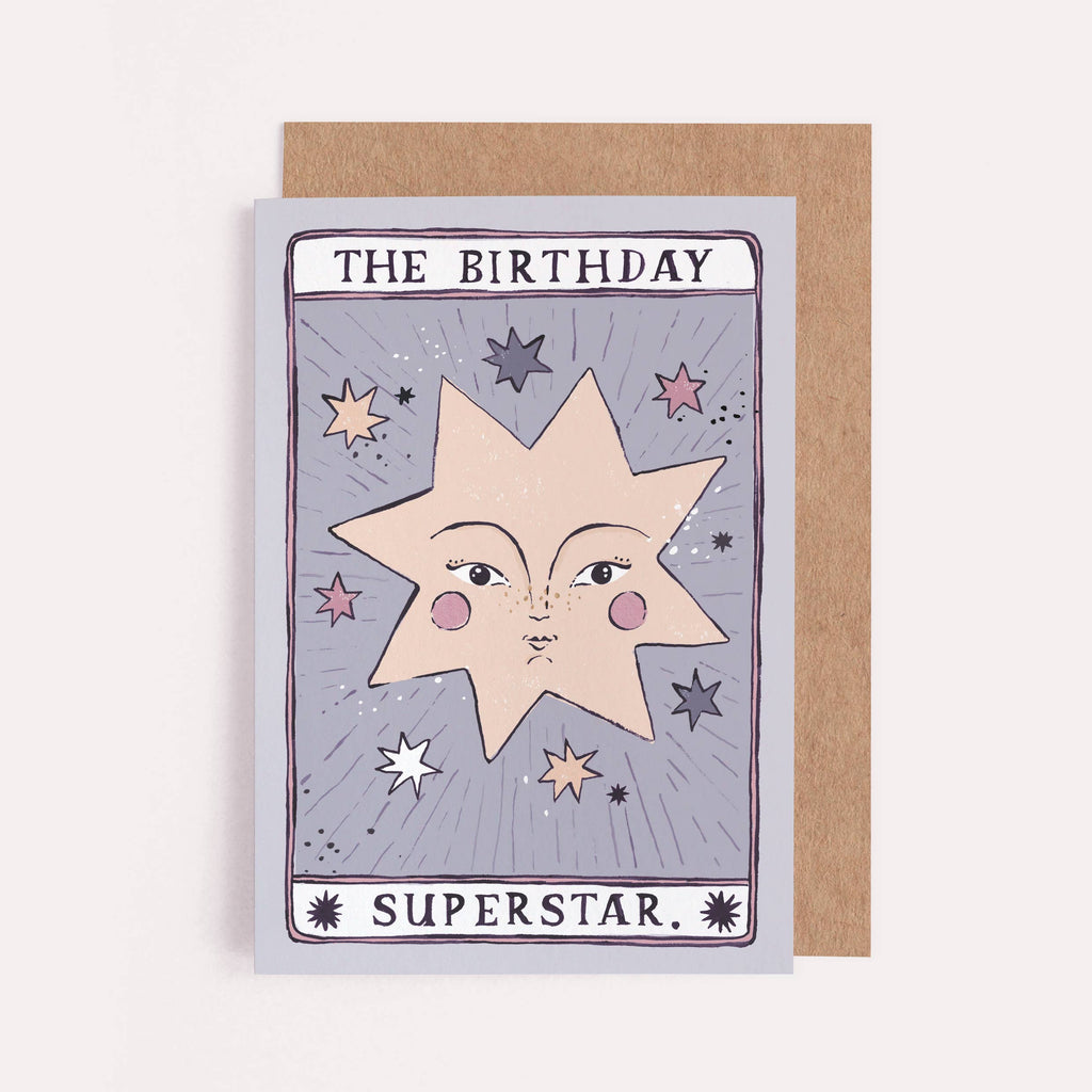 Card Tarot Superstar Birthday