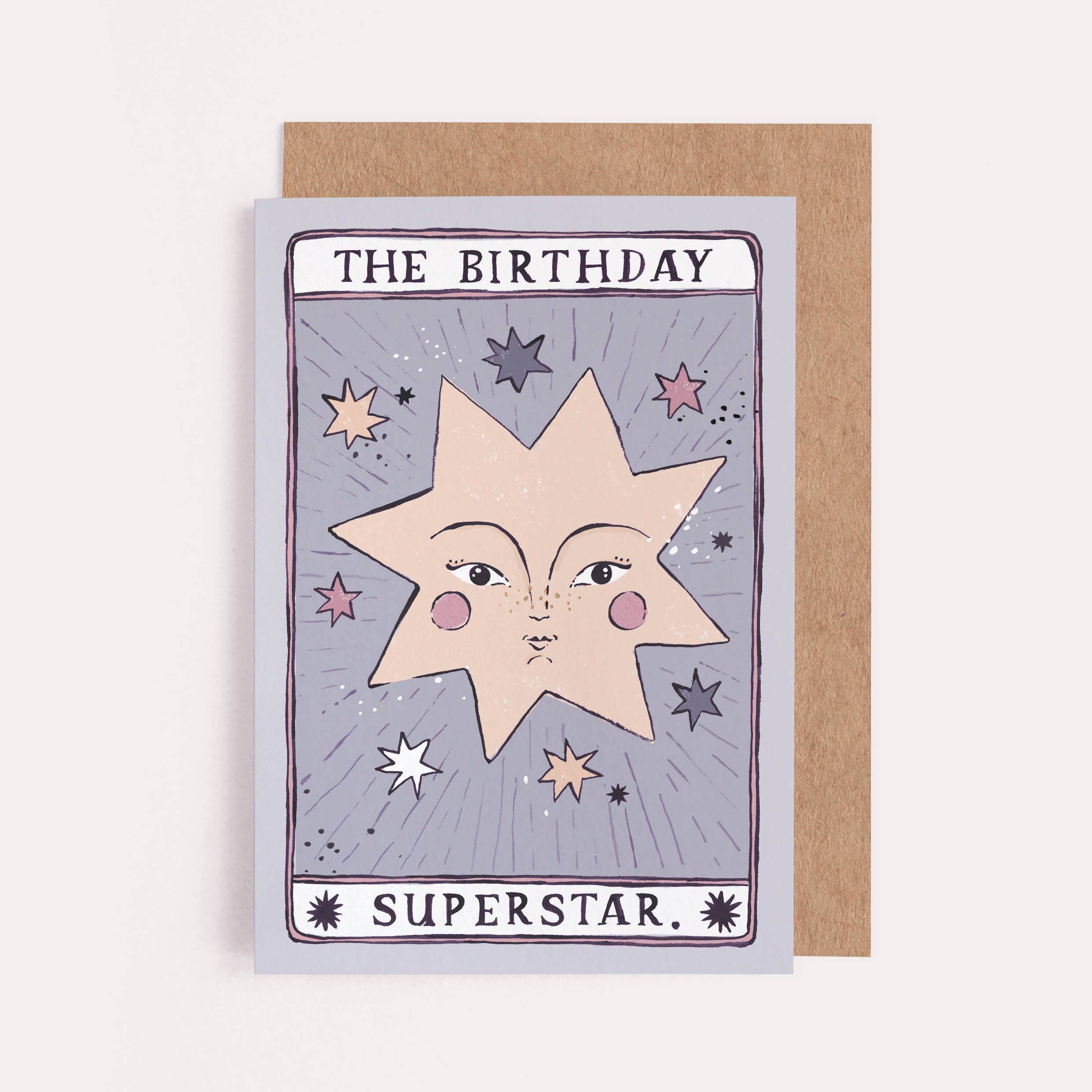 Card Tarot Superstar Birthday