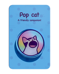 Pop Cat Pin