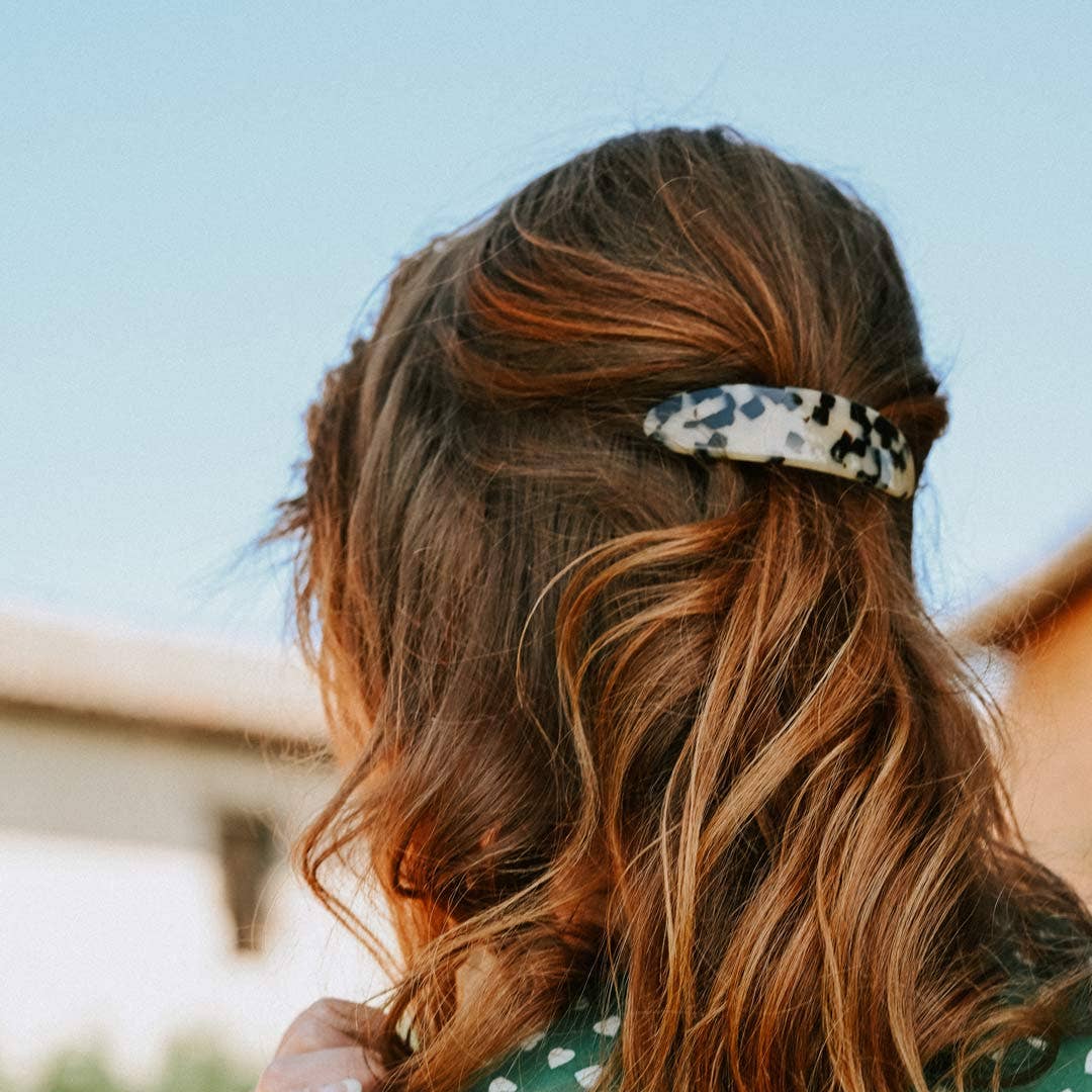 Thelma hair clip: Chestnut