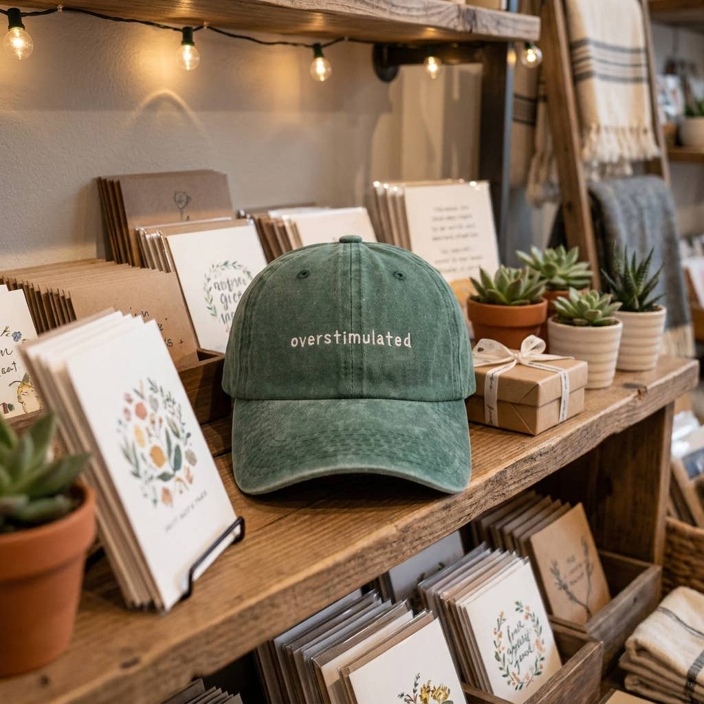 Cap: Overstimulated Green