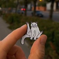 Enamel Pin "Sitting Cat"