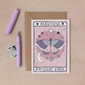 Card Moth Birthday Vibes