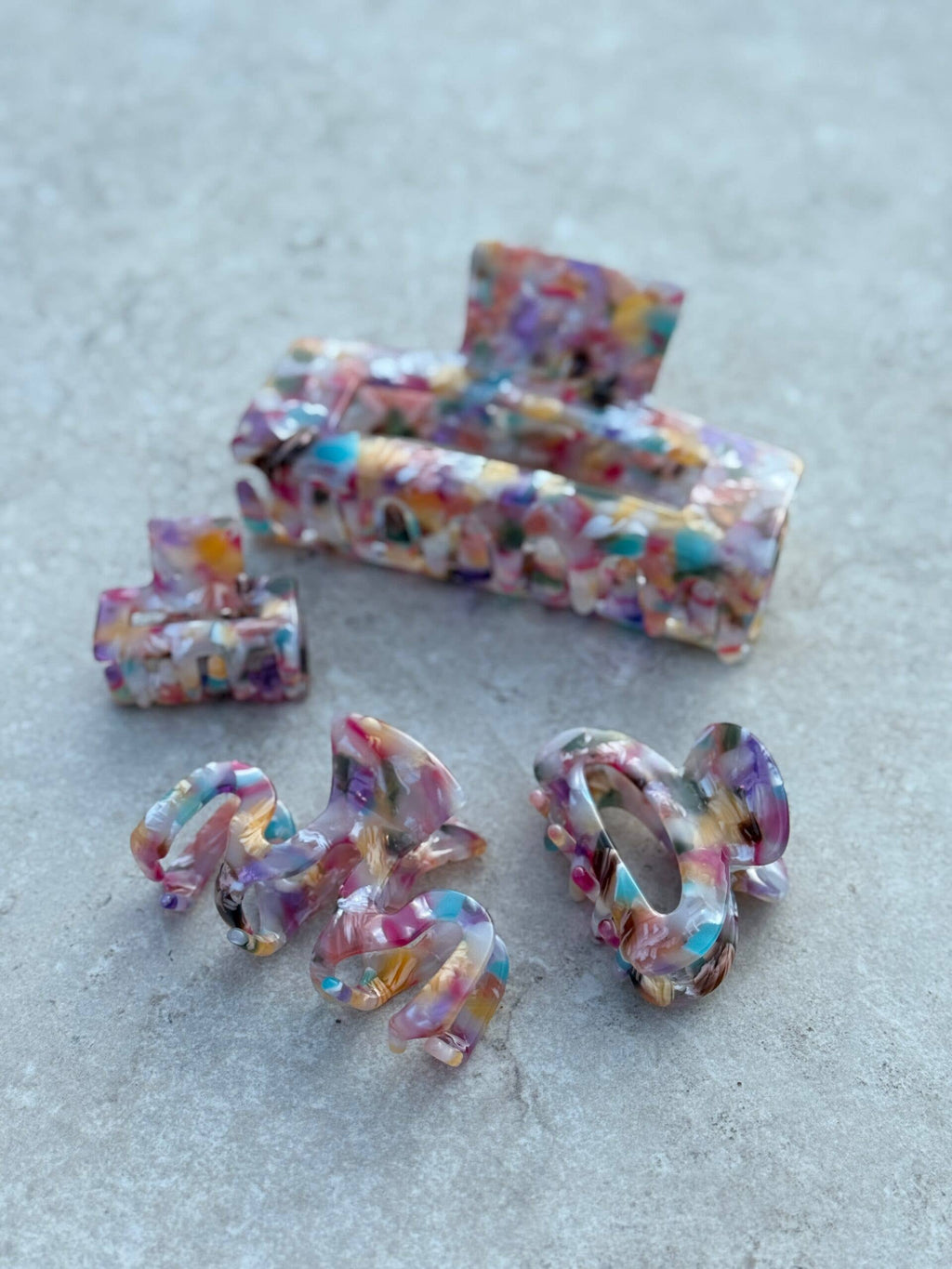 Hair Claw - Colourclaw M "Candy Confetti"