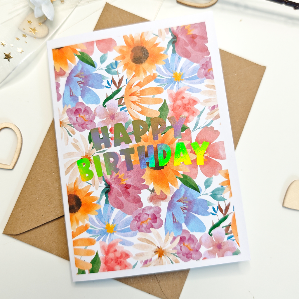 Happy Birthday Greeting Card