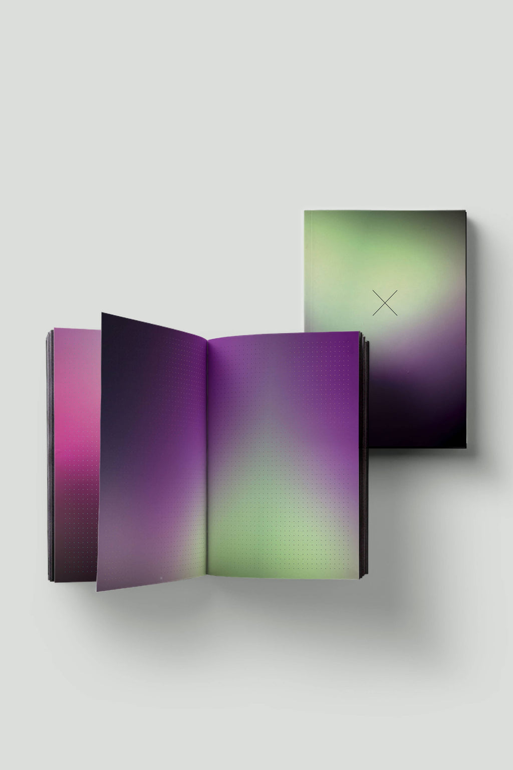 Aura notebook A5 | NORTHERN LIGHTS